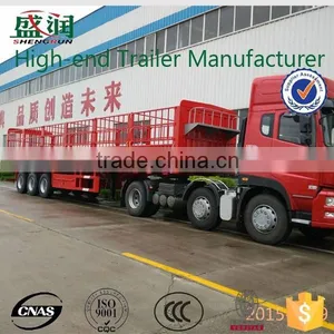 3 Axle 60t-100ton Cargo Trailer thumbnail-1