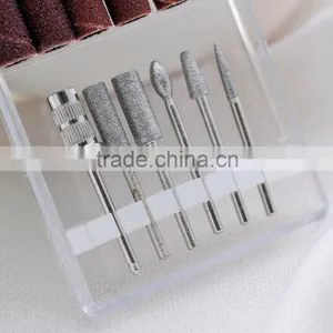 Spring Hot Tungsten Steel Grinding Head Tool Nail Drill Bit Plated for Nail Art Polish Machine Nail Tools Styling Tools thumbnail-3