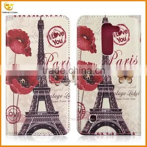 Wholesale High Quality Flip Leather Cover Case for LG Q10 thumbnail-6