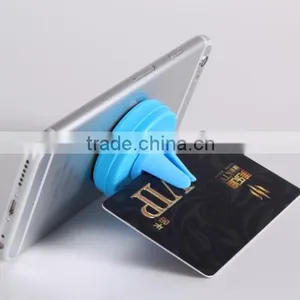 Multiple Universal Silicone Cell Phone Stand Credit Card Cute Holder thumbnail-1