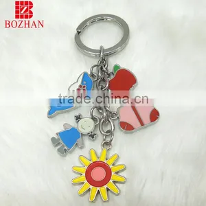 Super Cute Metal Pendant Keyring for Promotional Gift thumbnail-1