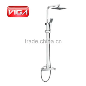 Bathroom Faucet Brass Shower Column Set thumbnail-4