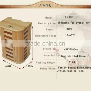 FS-003 Best Selling Products Infrared Foot Sauna Portable Mini Sauna Room thumbnail-4