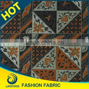 2016 Top Selling Attractive Fashion Super Wax Fabric Design for African thumbnail-1