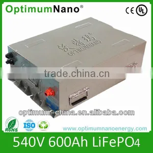LiFePo4 Battery 540V 600AH for Pure Electric Bus thumbnail-1