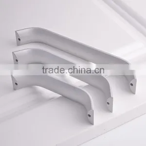 China Manufactory Products Modern Space Aluminum Cabinet Handle and Knobs / Drawer Pulls With Screws thumbnail-4