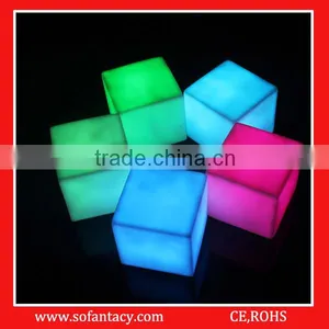 Colour Changing Cube Shape Light up Mood Light thumbnail-5