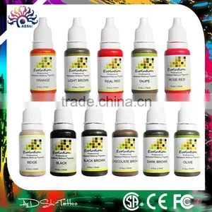 Professional 12 Color Evolution Permanent Makeup Pigment thumbnail-2