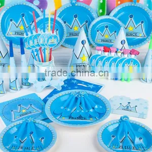 Decorative Kids Birthday Paper Party Supply Set thumbnail-1
