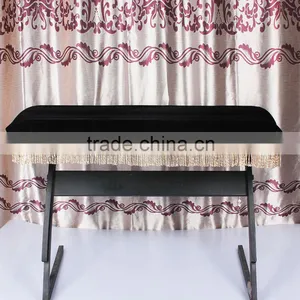 61-key Electronic Piano Keyboard Cover Pleuche Decorated With Fringes Beautiful thumbnail-3