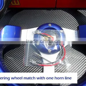 2016 Hot Sale Steering Wheel 350mm Deep Corn Drifting Steering Wheel thumbnail-2