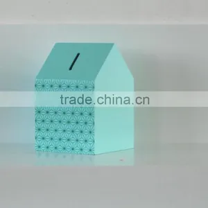 Green Wooden Money-box thumbnail-2