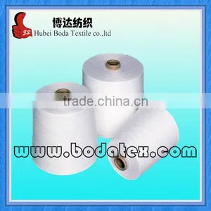 100% Virgin Polyester Spun Yarn Paper Cone Raw White Competitive Price and Good Quality Supplies in China thumbnail-2