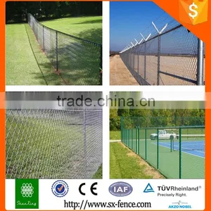 China Factory Green Color Pvc Wire Chain Link House Garden Fence thumbnail-5