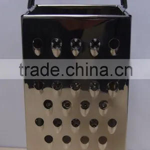9'' Square Manual Kitchen Stainless Steel Fruit & Vegetable Grater thumbnail-1