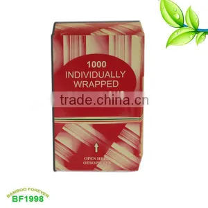 Paper Double Pointed Bamboo Toothpick thumbnail-1