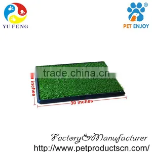 Pet Potty Three Layer With Artificial Grass Dog Toilet Training Pad Park Patch Mat Indoor Outdoor thumbnail-1