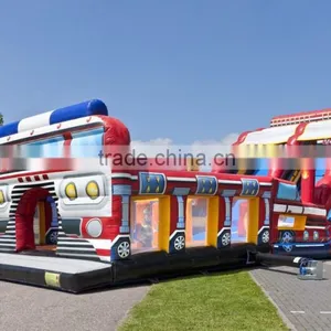 Super Large Inflatable Slide Sale, Superduty Inflatable Combi Castle With Slide for Custom Theme thumbnail-1