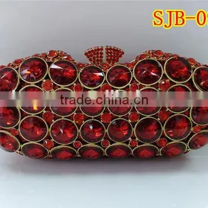 Hot Selling Crystal Handbag With Rhinestone in Excellent Appearance for Evening Party thumbnail-3