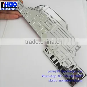 High Quality Chromed ABS Car Logo Emblem, Abs Car Sticker thumbnail-3