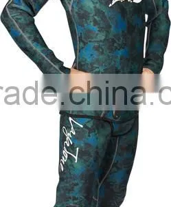 Camoflag Neoprene Pattern Spearfishing Fishing Wetsuits thumbnail-1