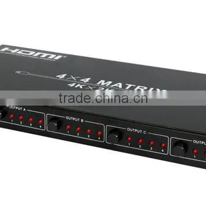 Newest HDMI 1.4 HDMI Matrix 4 x 4 thumbnail-1