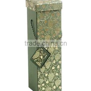 High Quality Christmas Wine Packaging Tube Paper Gift Box (High Quality,Fast Printing) thumbnail-1