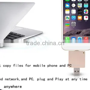 Gold Metal Material 8gb 16gb 32gb 64gb OTG 2.0 USB Flash Drive Memory Phone U Disk thumbnail-4
