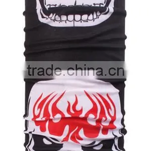 Polyester Printed Neck Tube Scarf Skull Bandana thumbnail-4
