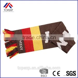 Wholesale Winter Fan Scarf With Character Logo thumbnail-3