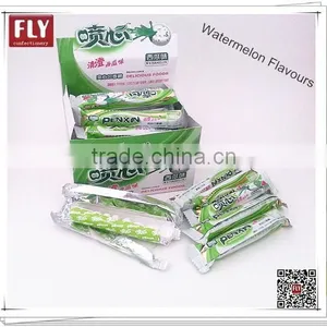 Mentos Like Centre Filling Jam Chewy Dragees Mint Candy Roll Chinese Bubble Gum thumbnail-1