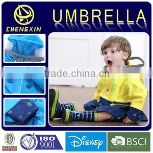 High Quality Environmental Kids EVA Plastic Raincoats thumbnail-1