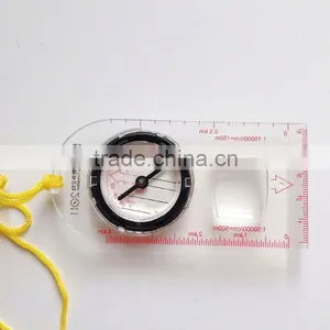 Cheap Metal Drawing Military Qibla Direction Compass With Scale Ruler thumbnail-1
