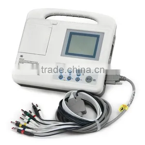2016 New Portable Digital 3-channel Color Electrocardiograph ECG EKG Machine on Sale thumbnail-4