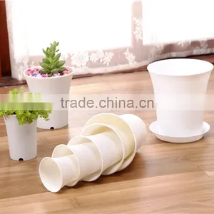 Small Flower Pot Gardening Mini Plastic Pots Round Flower Bonsai Planter Nursery Pots thumbnail-5