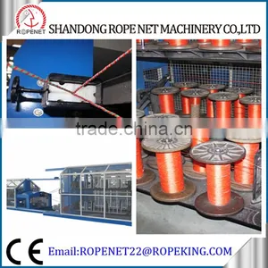 Rope Making Machine High Capacity Twisted Rope Making Machine Email: Ropenet22@ropenet.com thumbnail-2