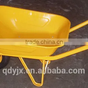 Front Braces Industrial Heavy Duty Wheelbarrow With Steel Tray thumbnail-6