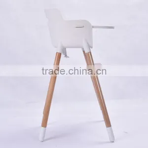 European Simple Style Beechwood With Dinning Tray Baby Dinning High Chair thumbnail-3