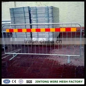 Powder Coated Temporary Crowd Control Fence,portable Road Barricade thumbnail-2