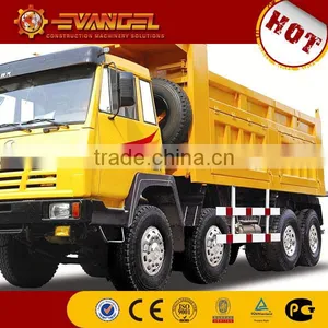 Dump Truck Hydraulic Piston SHACMAN Dump Truck With Crane on Sale thumbnail-3