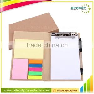 Composite Cardboard Cover With Pen Sticker Custom Memo Pad thumbnail-1
