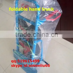Foldable 6 Wheels Climb Stairs Hand Truck Factory thumbnail-3