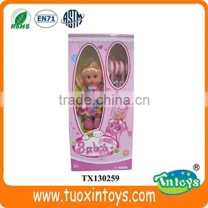 Hand Made Rag Cotton Doll With IC and Cart thumbnail-1