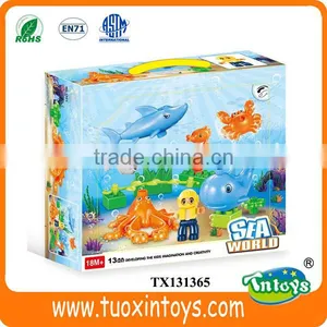Kids Interlocking Imagination Building Block Toy Brick for Kids thumbnail-5