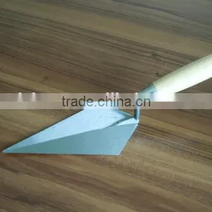 Fine Polished One Piece Forged Trowel With Wooden Handle ( Factory ) thumbnail-1