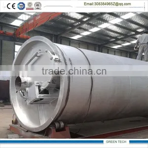 Fast Installation Waste Tyre Recycling Oil Extraction Pyrolysis System thumbnail-1