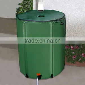 Garden Pvc Rainwater Barrel, Collapsible Rain Barrel thumbnail-5