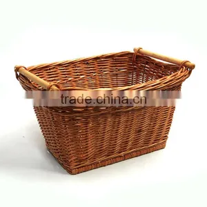 Wholesale Large Wicker Kitchen Storage Basket Wicker Sundries Basket thumbnail-1