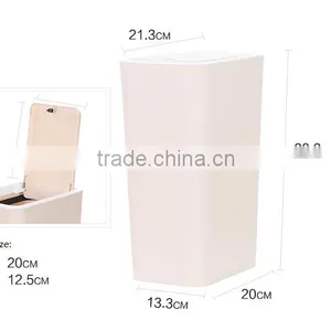 Colorful Rectangel Press Trash Bin Garbage Bin thumbnail-3