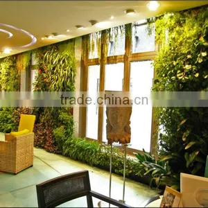 Factory Wholesale Artificial Grass Wall uv Resist Artificial Living Plant Moss Wall thumbnail-2